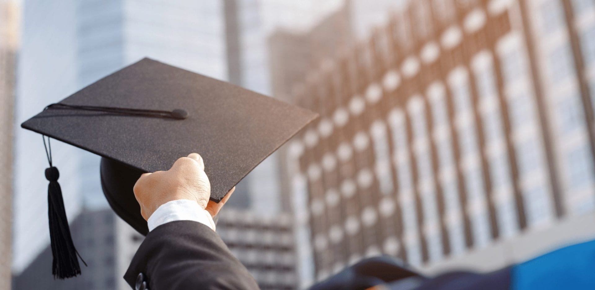 Someone in a university gown